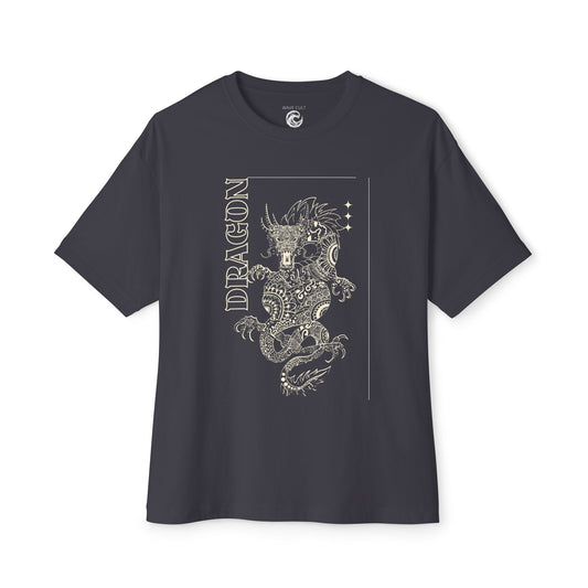 Dragon Graphic Tee — Vintage Japanese Dragon Design