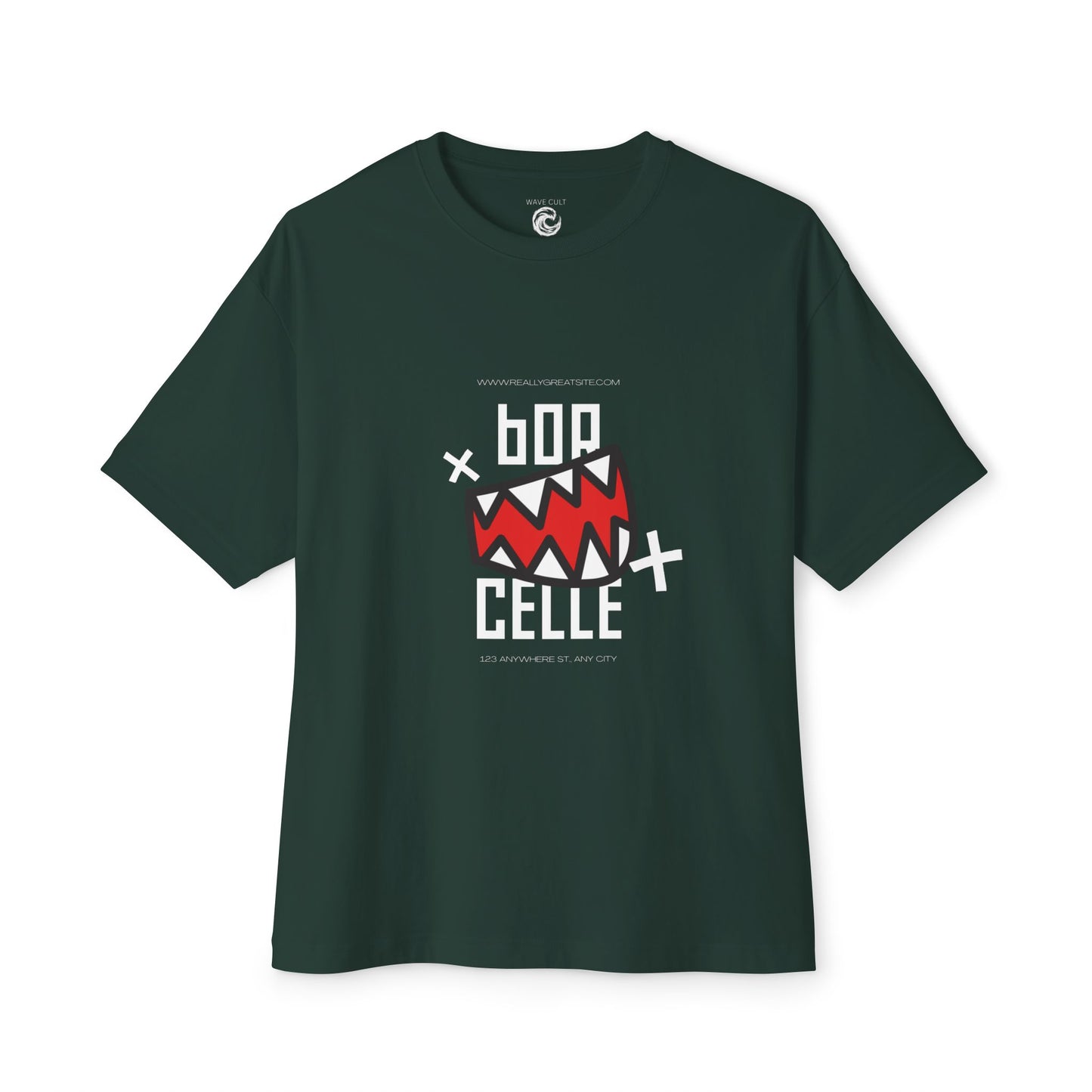 Boxy Tee — 'Boo Celle' Monster Graphic T‑Shirt
