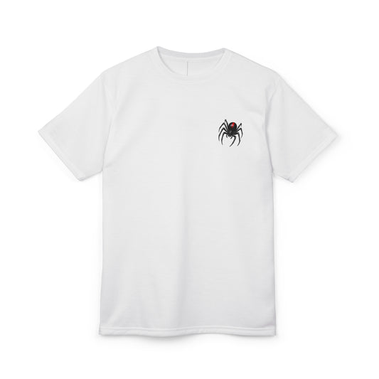 Spider Chest Tee — Small Redback Spider Graphic T‑Shirt
