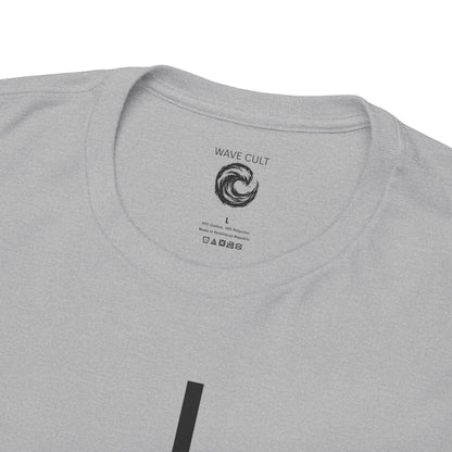 Minimalist Vertical Lines Unisex T‑Shirt — Modern Graphic Tee
