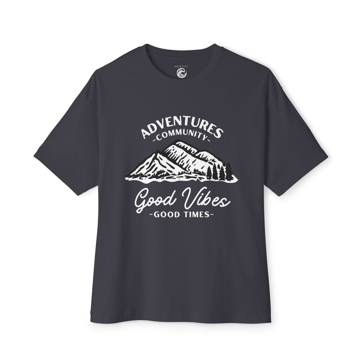 Adventure Mountains T‑Shirt — Good Vibes Outdoor Graphic Tee