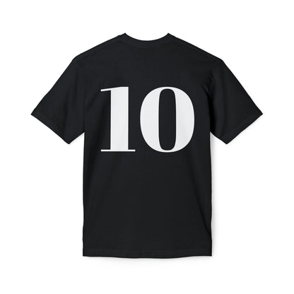 Football League T-Shirt — Soccer Team Jersey with '10' Back Number