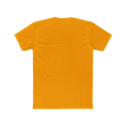 Crew T-Shirt — Minimal Red Heart Rib Cage Pocket Graphic