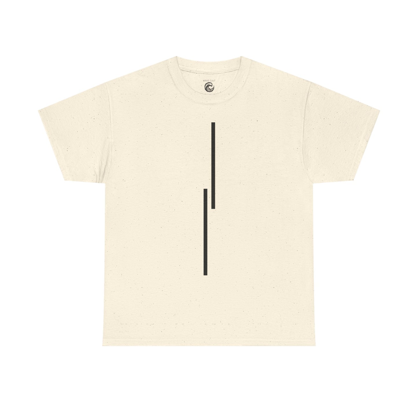 Minimalist Vertical Lines Unisex T‑Shirt — Modern Graphic Tee