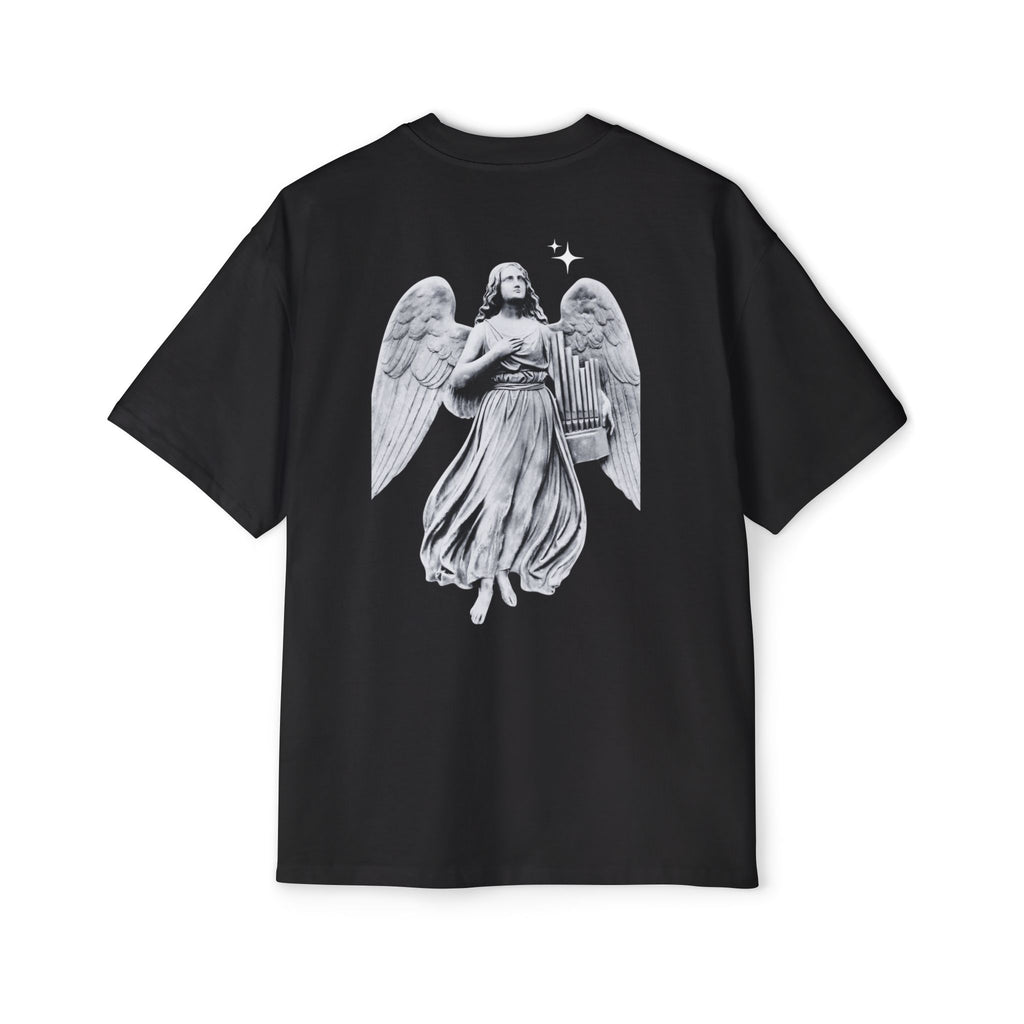 Black Tshirt - Rock Band Angel — Vintage 1990