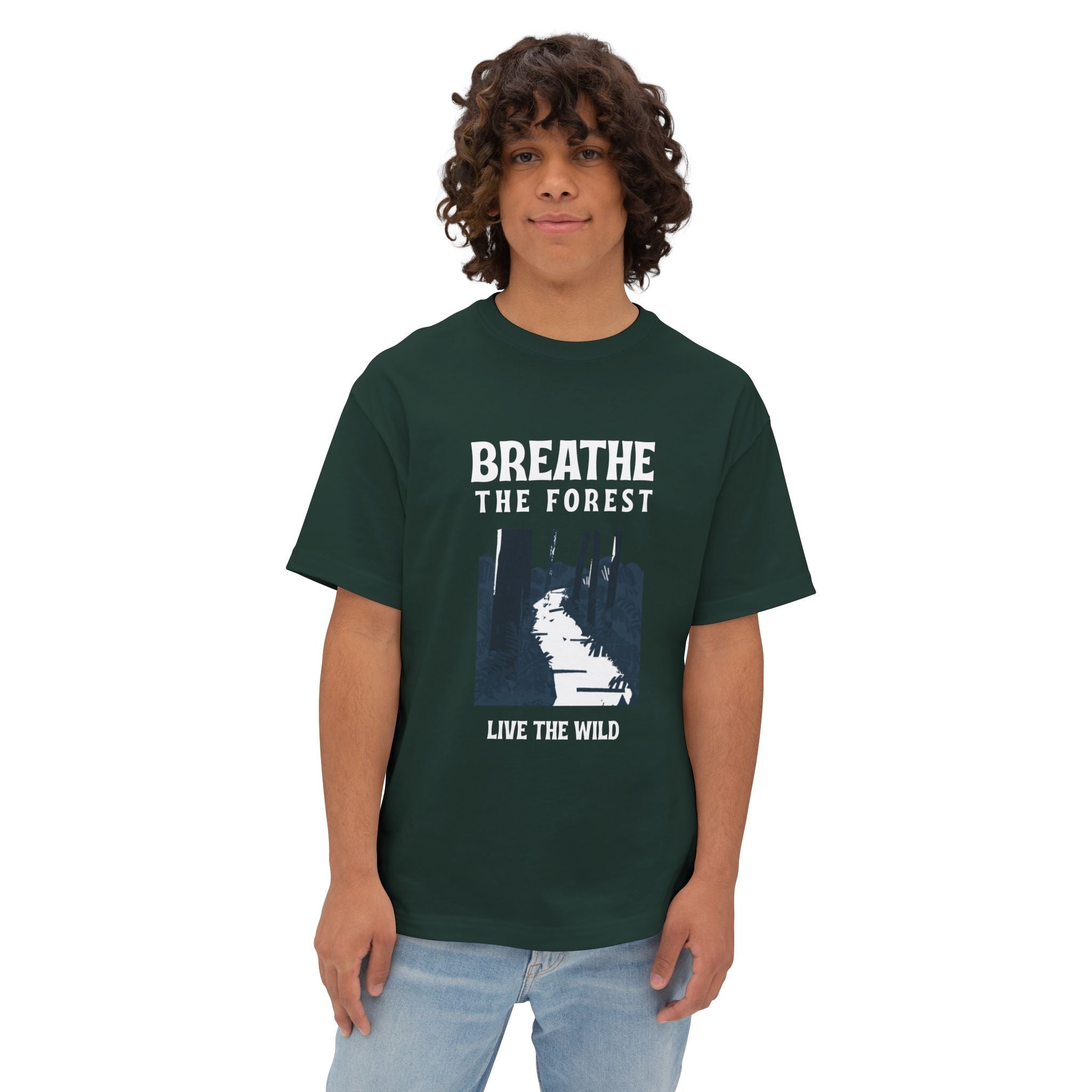 Nature tshirt. "Live the Wild" Nature T-Shirt