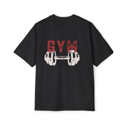 Feel the Pain Gym T‑Shirt — Heavy Oversized Workout Tee for Weightlifters