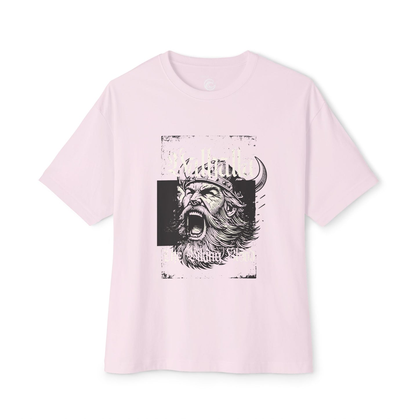 Viking Warrior Graphic Tee — Bold Norse Helmet Design