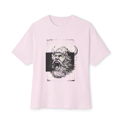Viking Warrior Graphic Tee — Bold Norse Helmet Design