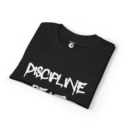 Discipline beats Motivation T‑Shirt — Motivational Gym Fitness Tee