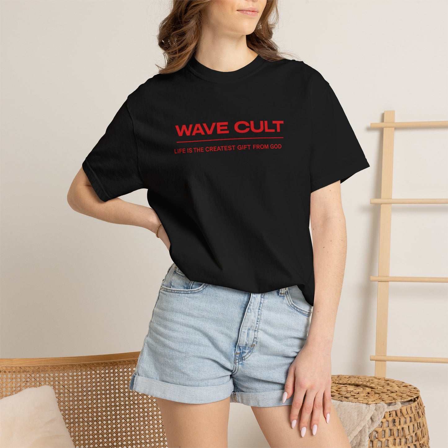 Live Fast Car T-Shirt — Wave Cult Graphic Racing Tee