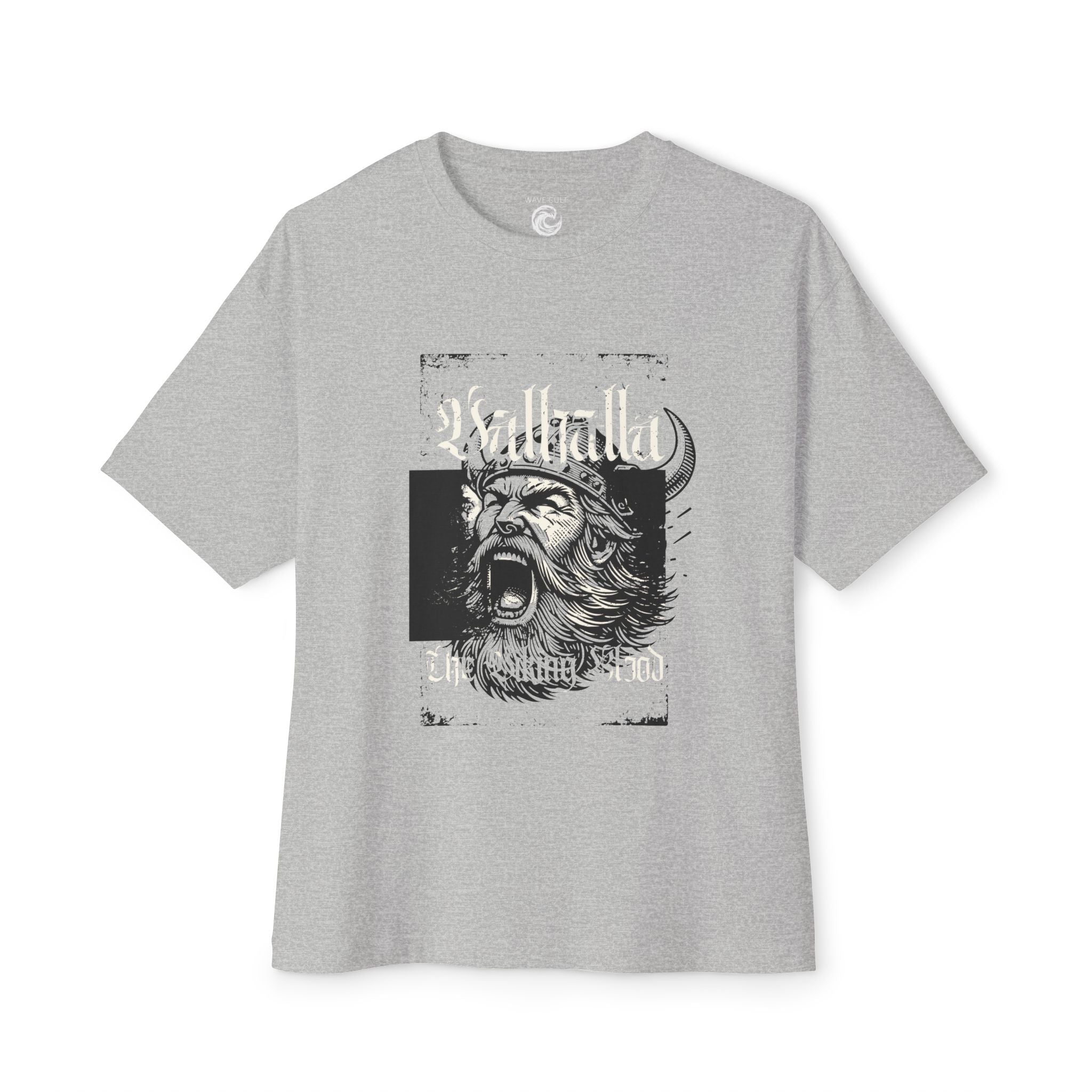 Oversized tshirt. Viking Warrior Graphic [Valhalla]