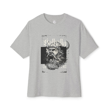 Viking Warrior Graphic Tee — Bold Norse Helmet Design