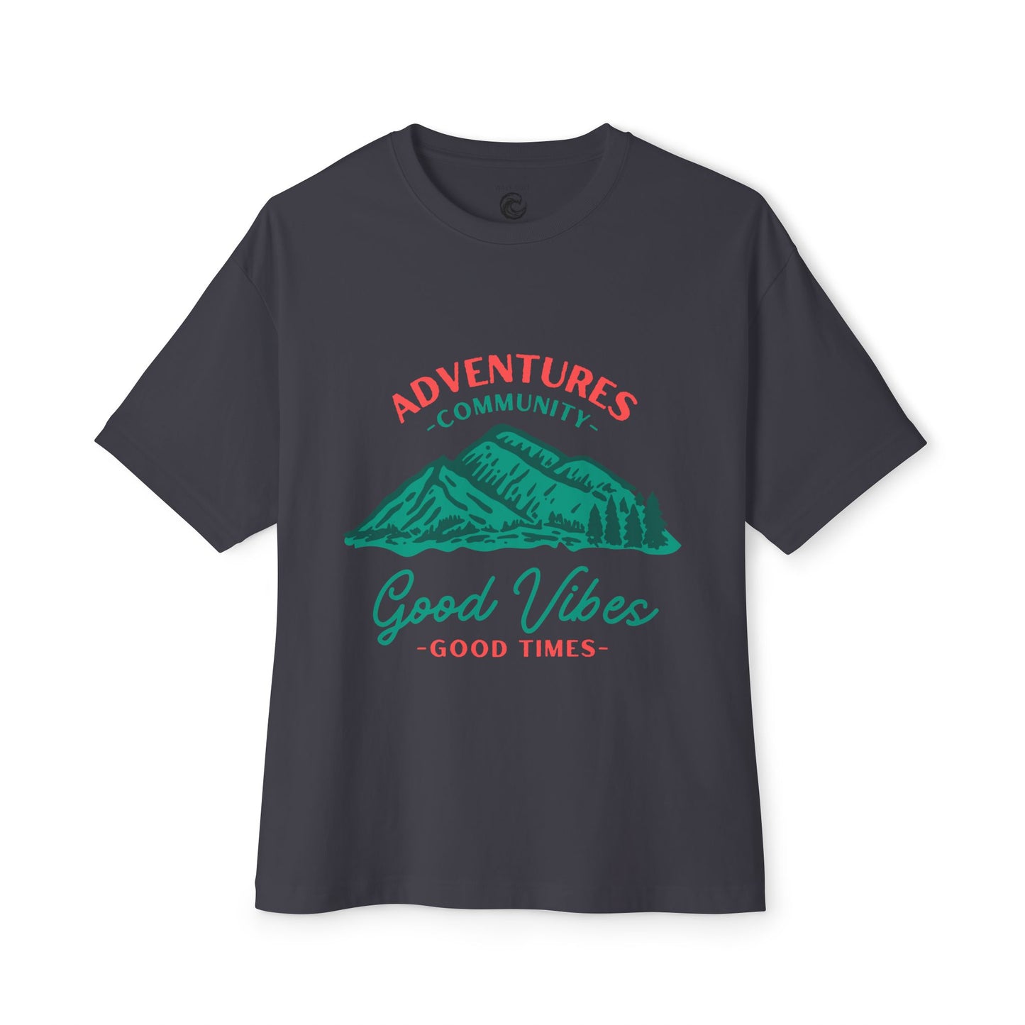 Good Vibes Mountain Tee — Adventures Community Graphic T-Shirt