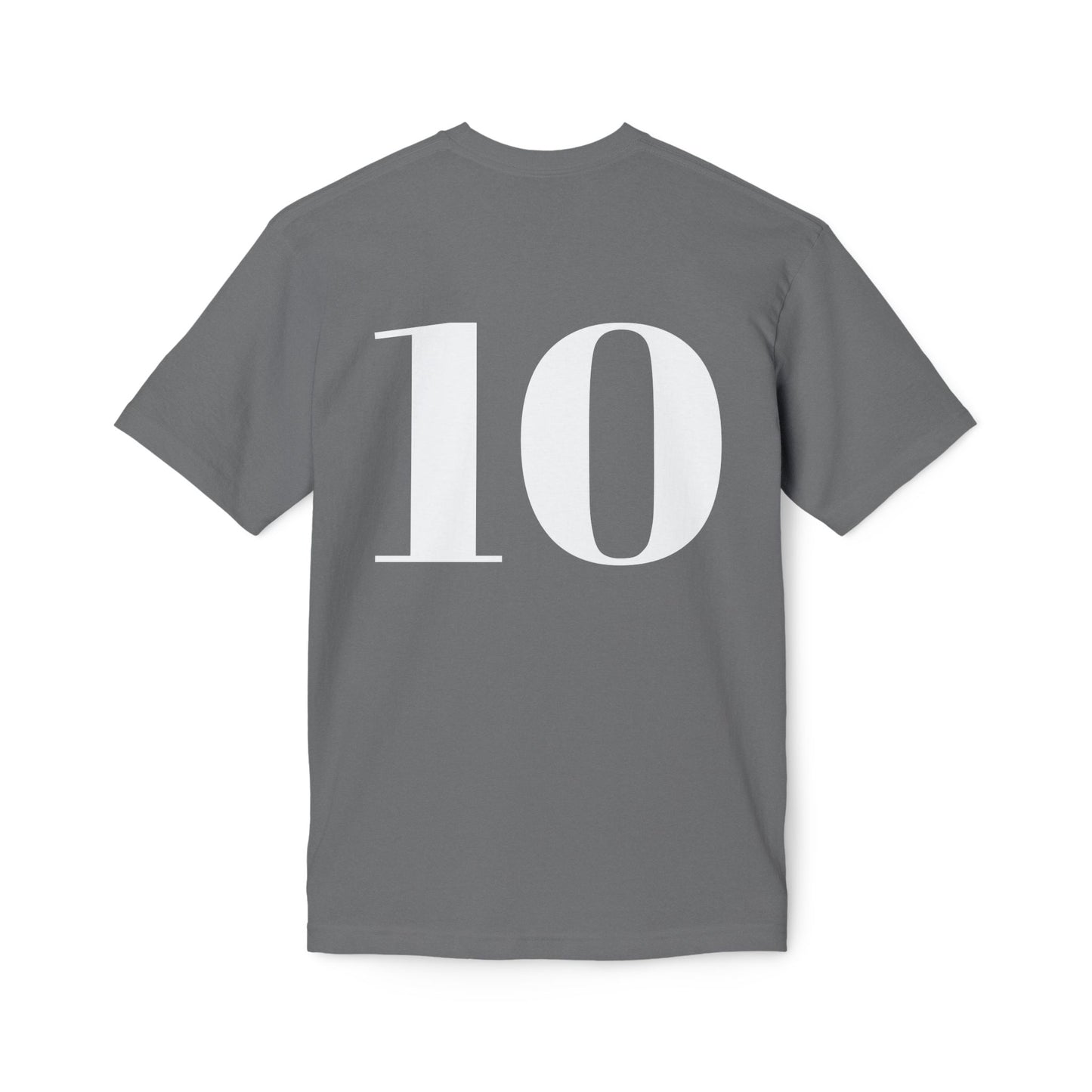 Football League T-Shirt — Soccer Team Jersey with '10' Back Number