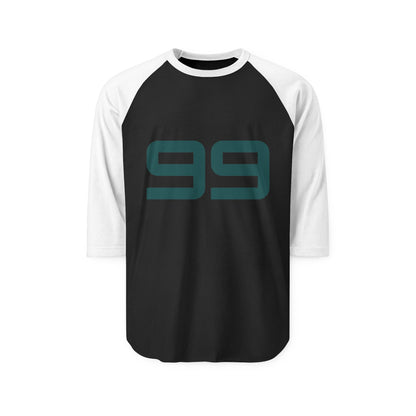 99 Retro Raglan Shirt — Vintage Athletic Number Tee