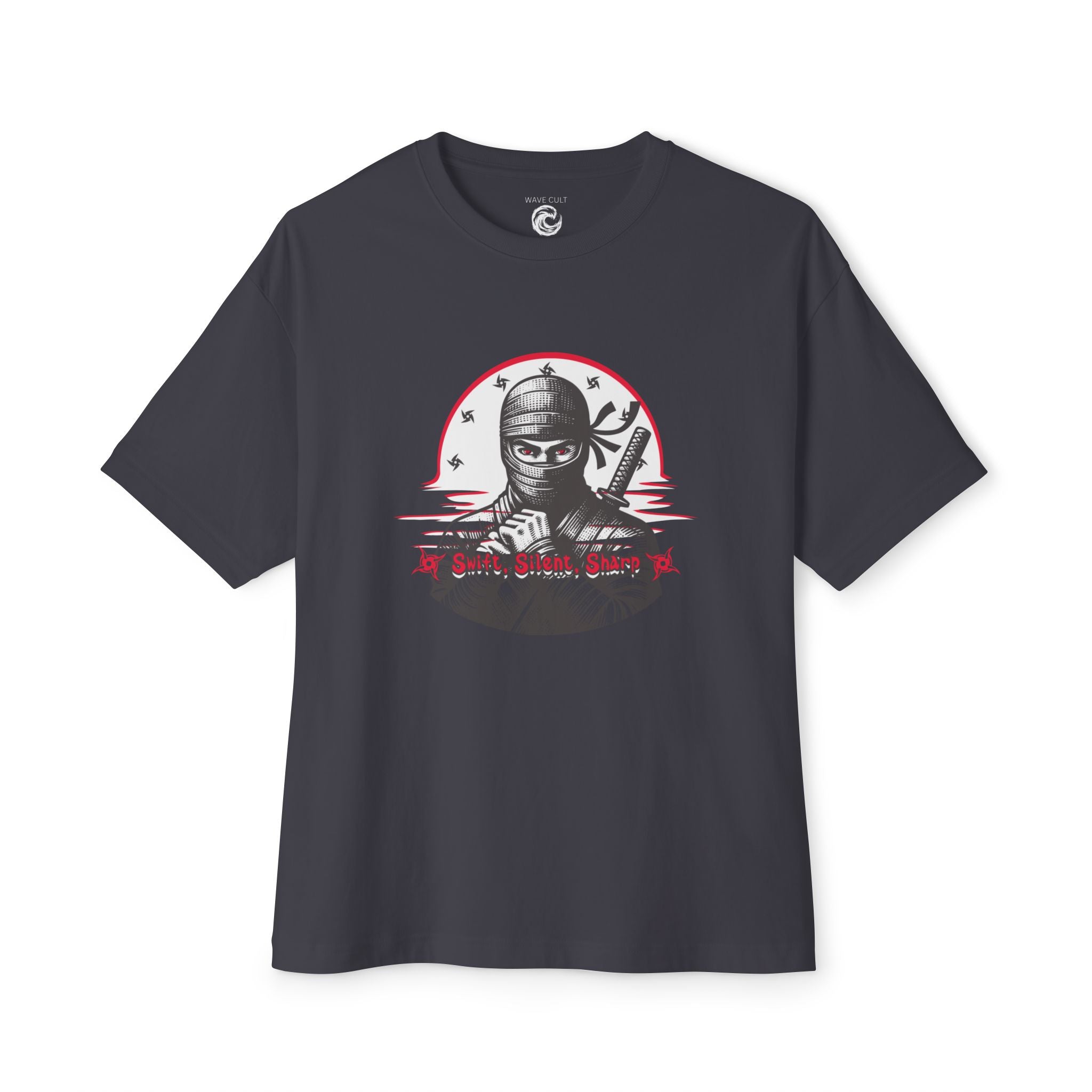 Ninja T-Shirt — "Silent Shadow" Oversized Boxy T-Shirt