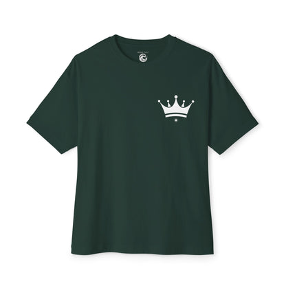 Crown Reflection Tee — Psalm 27:1 Inspirational Oversized T-Shirt