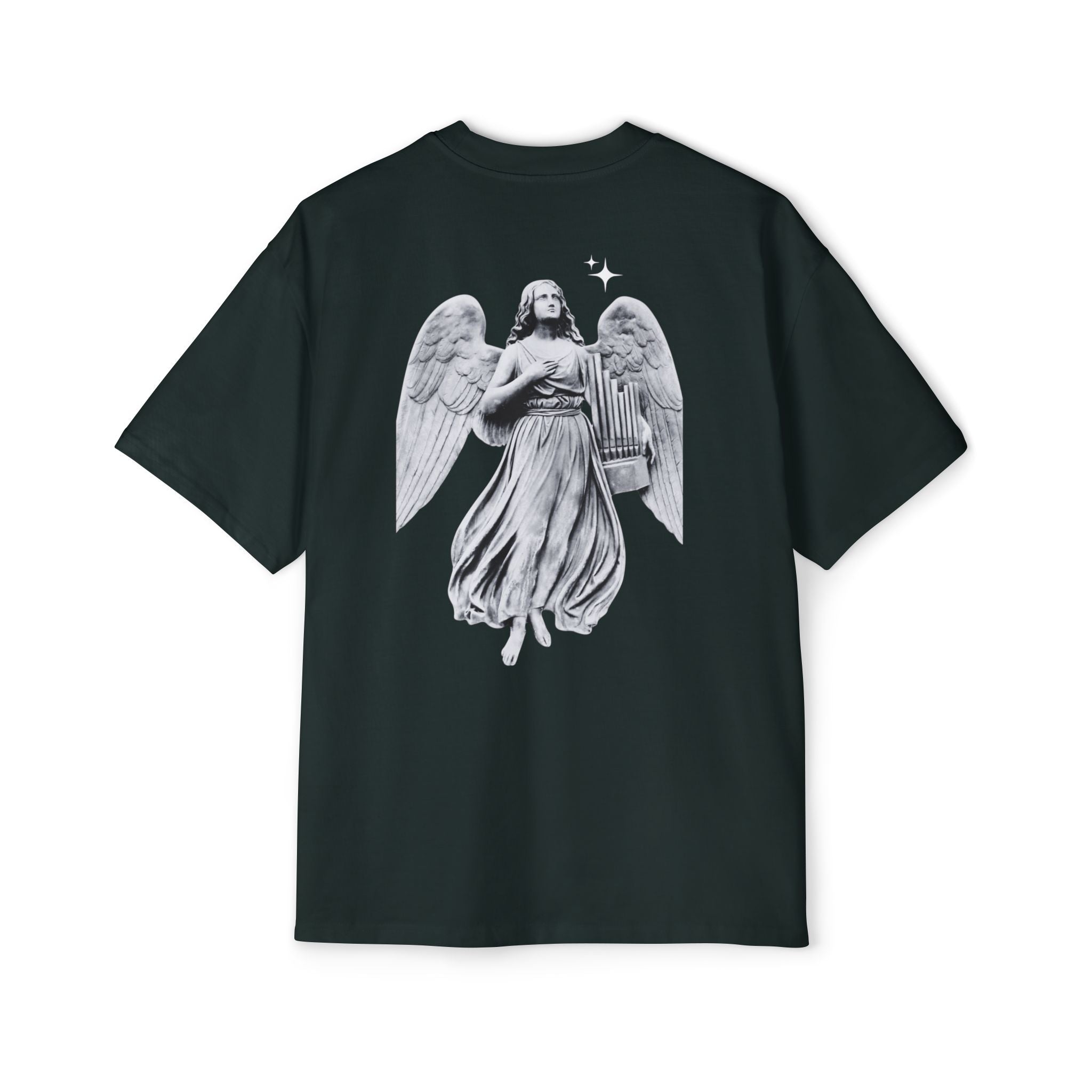 Black Tshirt - Rock Band Angel — Vintage 1990