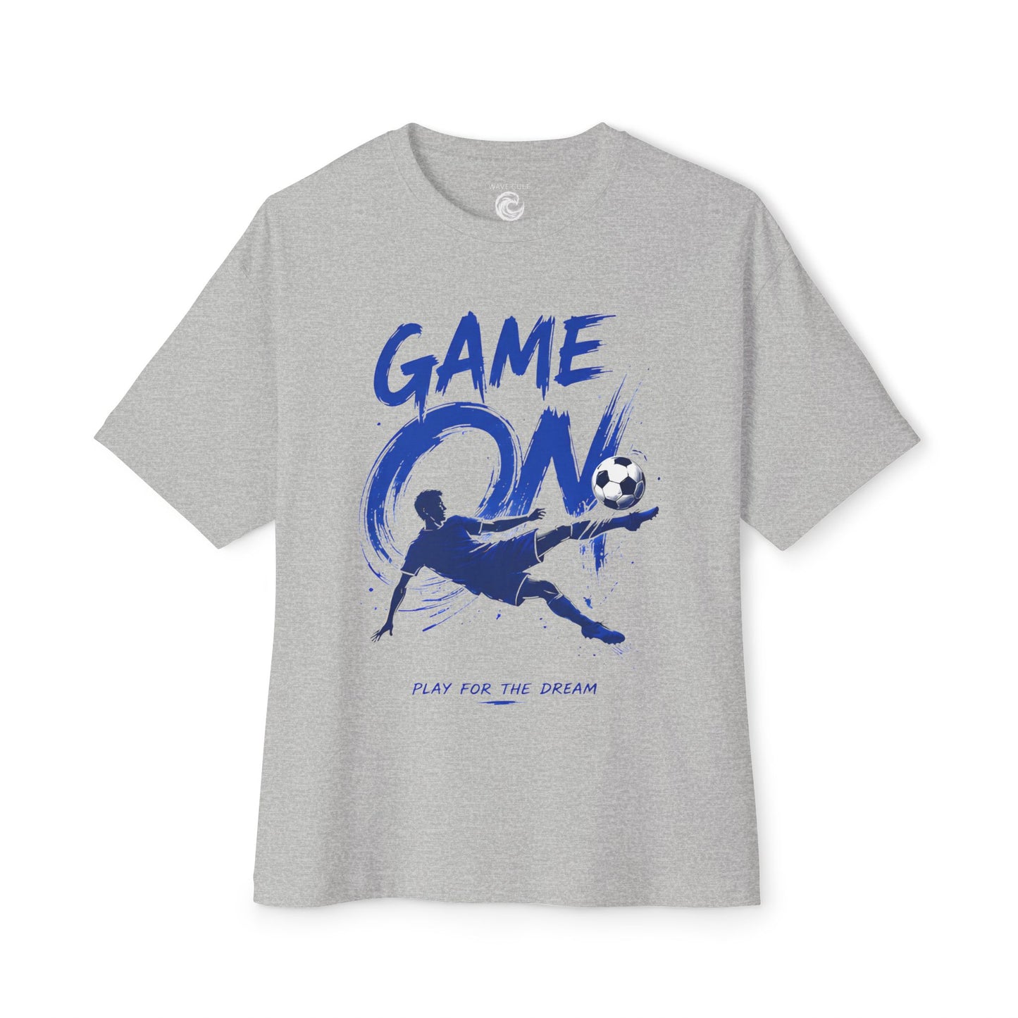 Soccer 'Game On' Graphic Tee – Play for the Dream Oversized Shirt