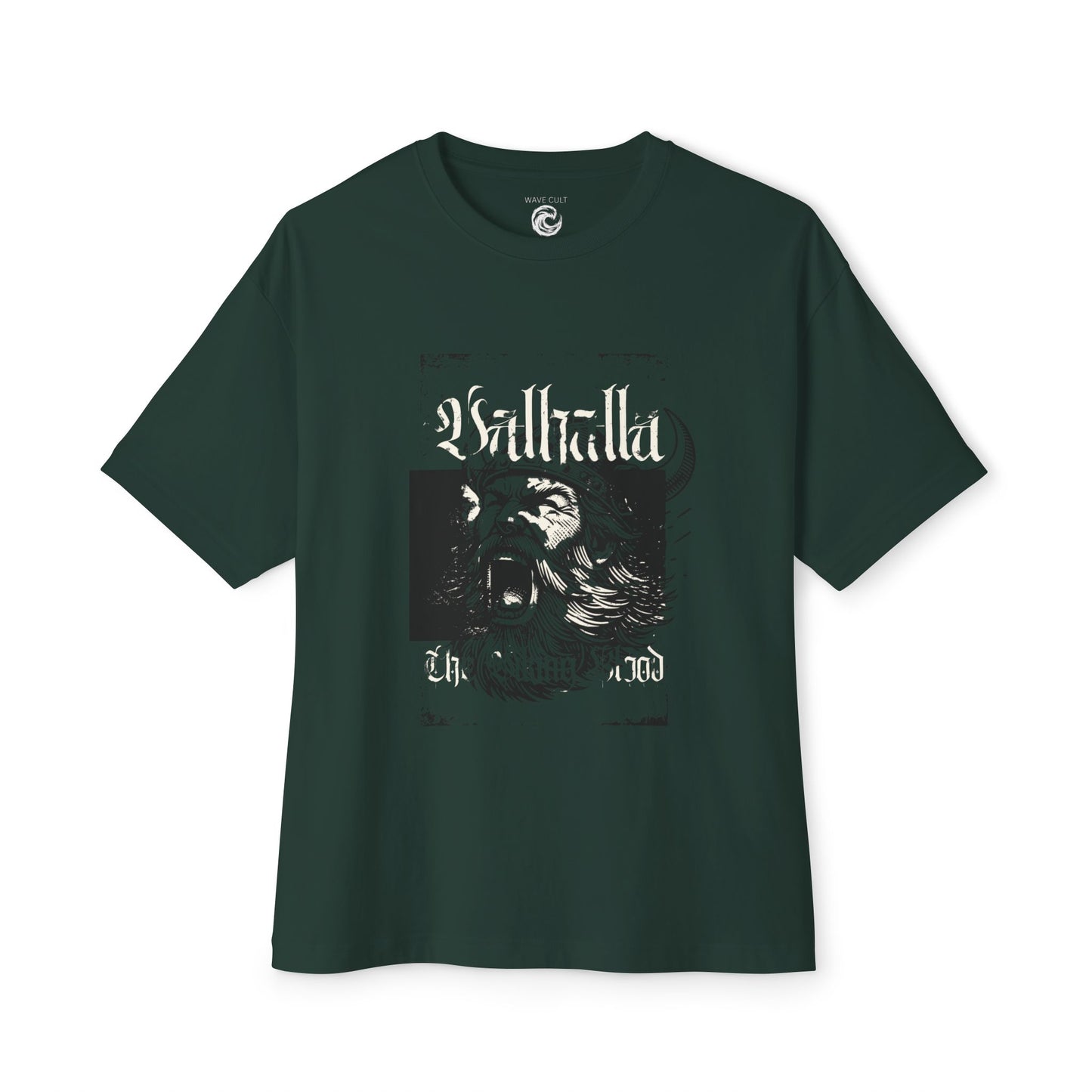 Viking Warrior Graphic Tee — Bold Norse Helmet Design