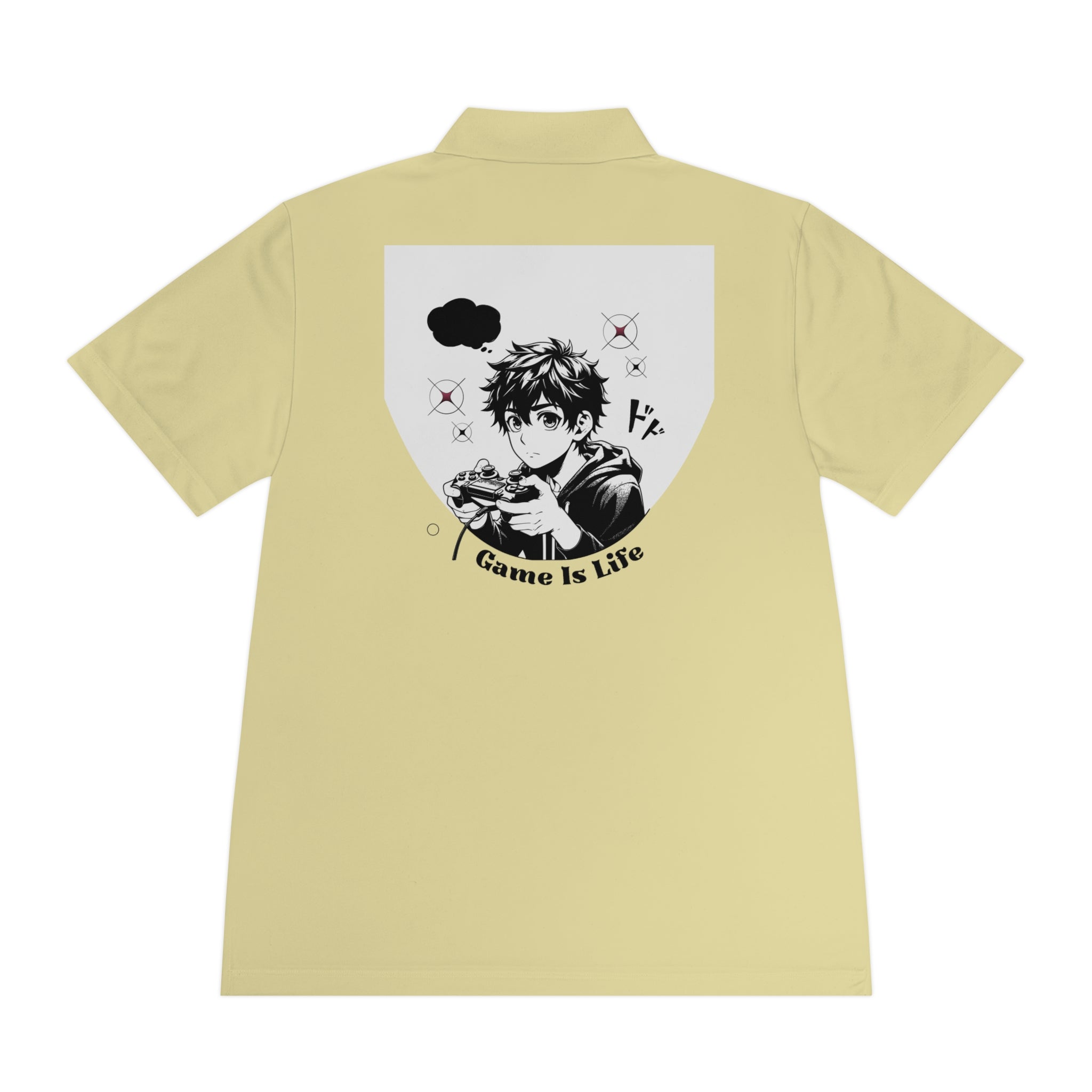 Polo: 'Game Is Life' Gamer Graphic Sport Polo