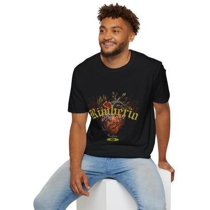 Rivtheria Floral Vintage Script T-Shirt