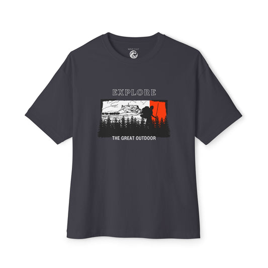 Explore The Great Outdoor T-Shirt – Mountain & Forest Adventure Tee