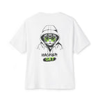 women TshirtHacker Cat Tee — Graphic Oversized Boxy T-Shirt