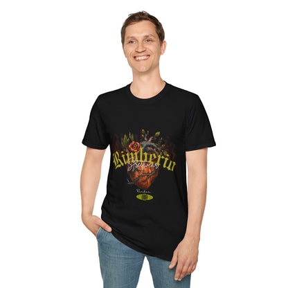 Rivtheria Floral Vintage Script T-Shirt