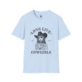 Goth Tshirt Long Live Cowgirls T-Shirt.