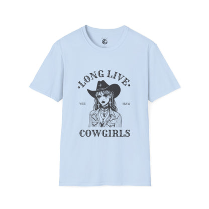 Long Live Cowgirls T-Shirt — Vintage Cowgirl Graphic Tee