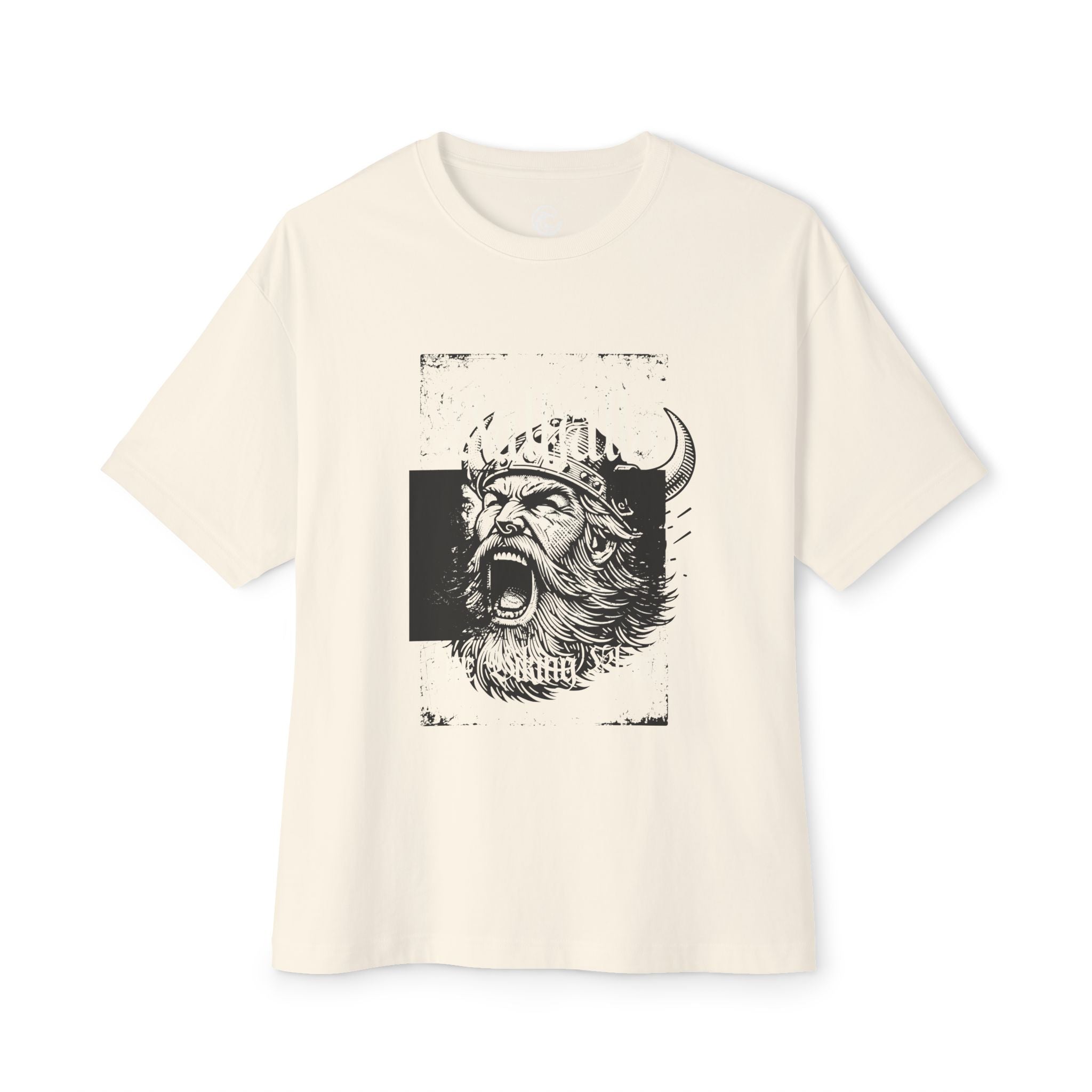 Oversized tshirt. Viking Warrior Graphic [Valhalla]