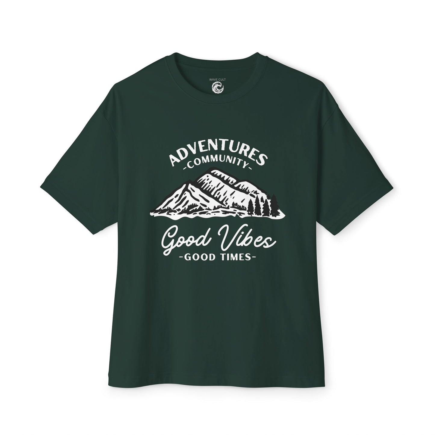 Adventure Mountains T‑Shirt — Good Vibes Outdoor Graphic Tee