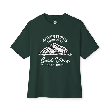 Adventure Mountains T‑Shirt — Good Vibes Outdoor Graphic Tee