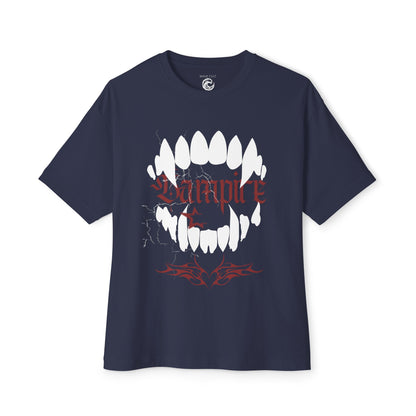 Vampire Fangs Graphic Tee — Gothic Horror Vampire Shirt