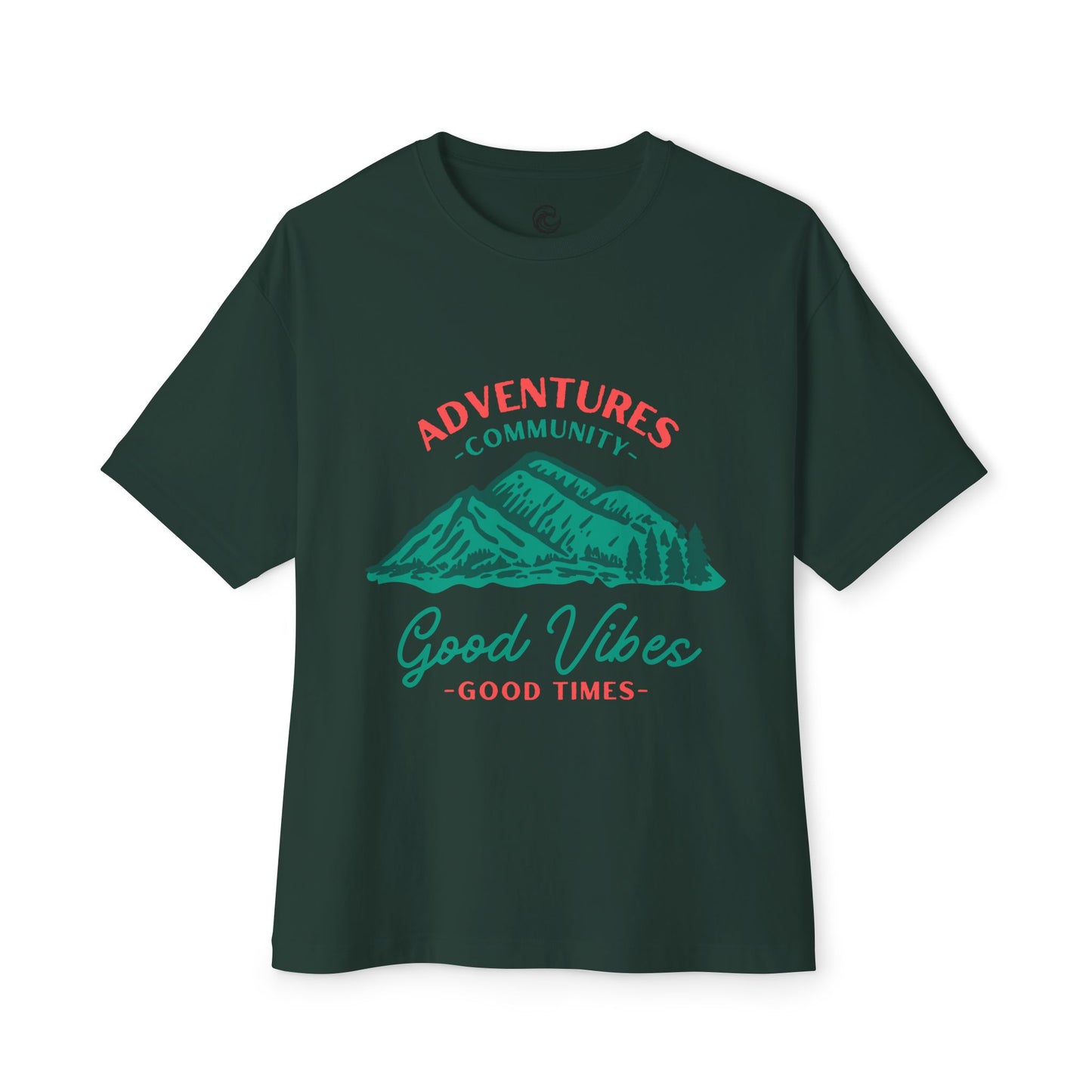 Good Vibes Mountain Tee — Adventures Community Graphic T-Shirt