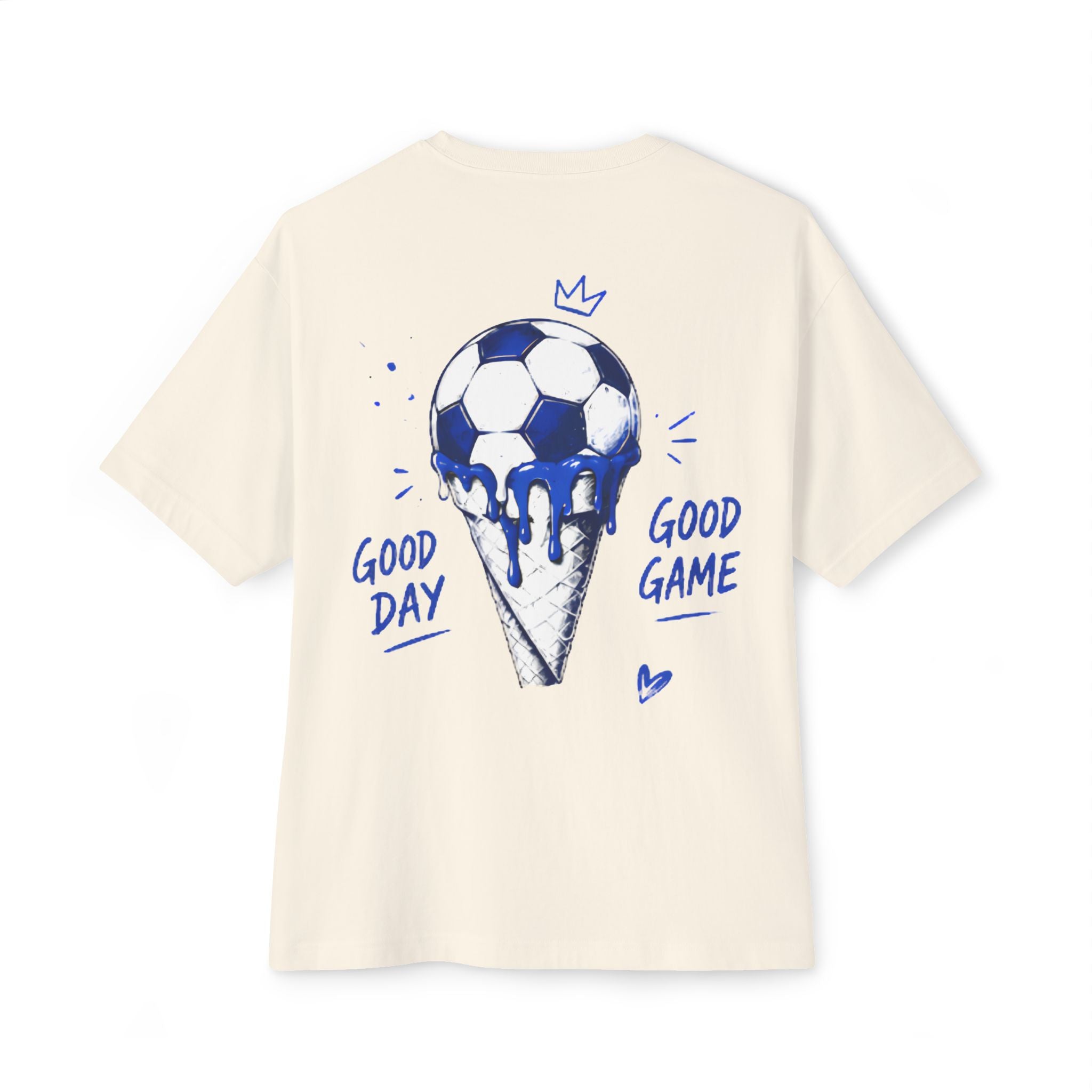 Oversized tShirt - Football 'Game On' – Play for the Dream.