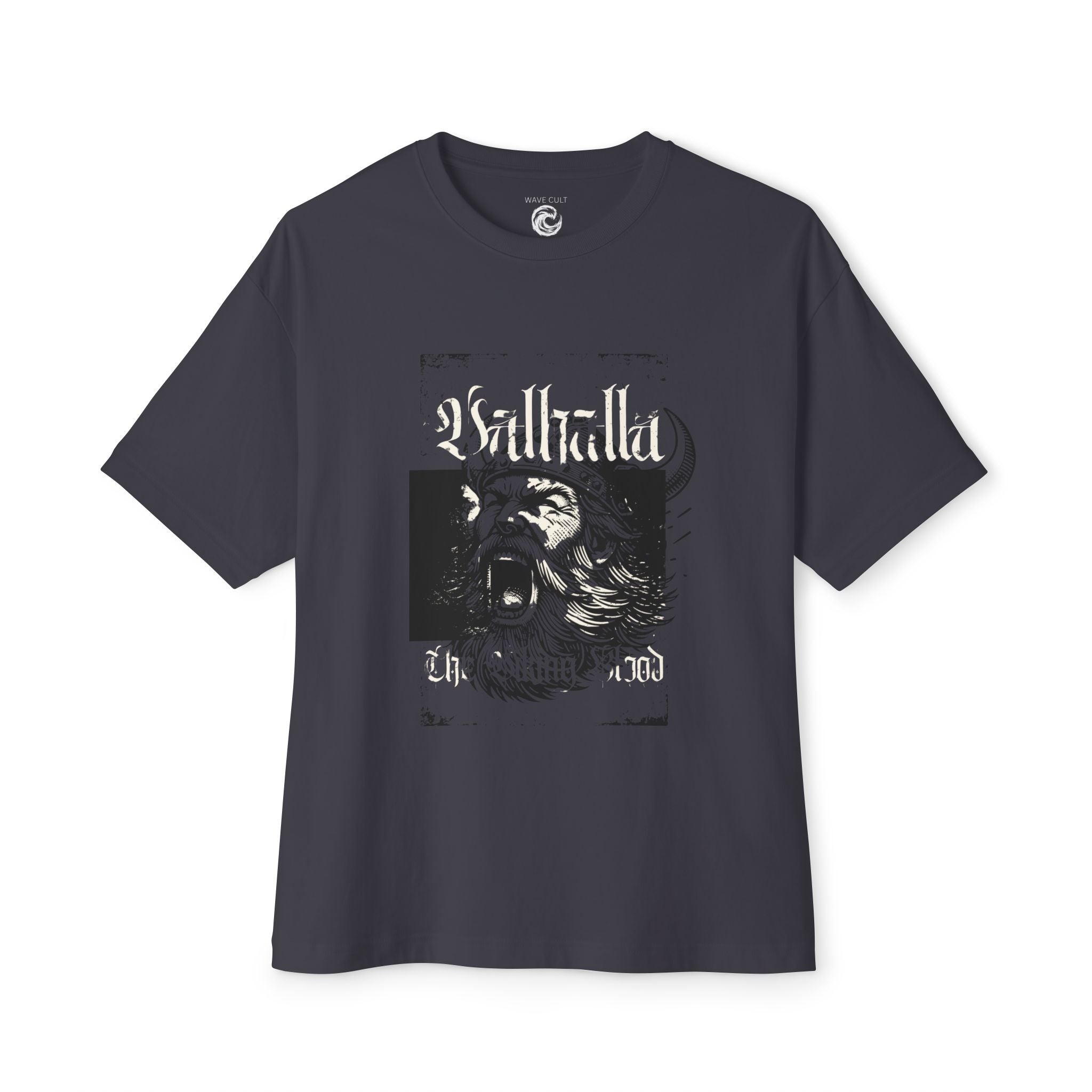 Oversized tshirt. Viking Warrior Graphic [Valhalla]