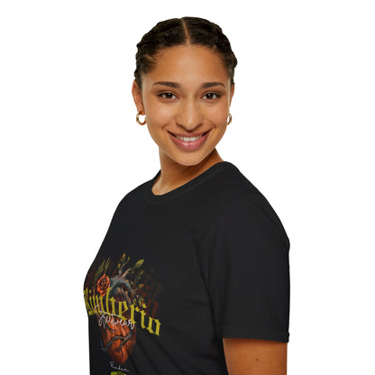 Rivtheria Floral Vintage Script T-Shirt