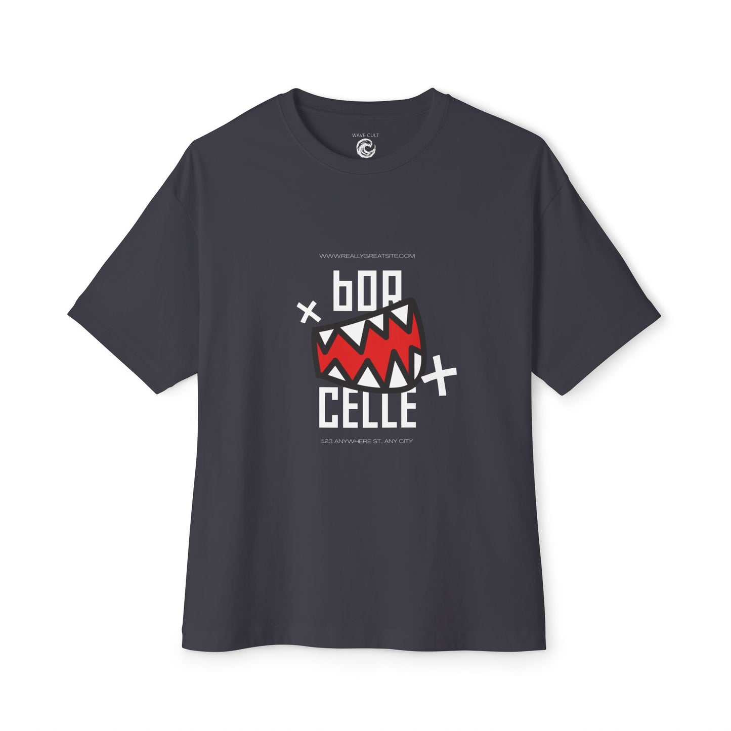 Boxy Tee — 'Boo Celle' Monster Graphic T‑Shirt
