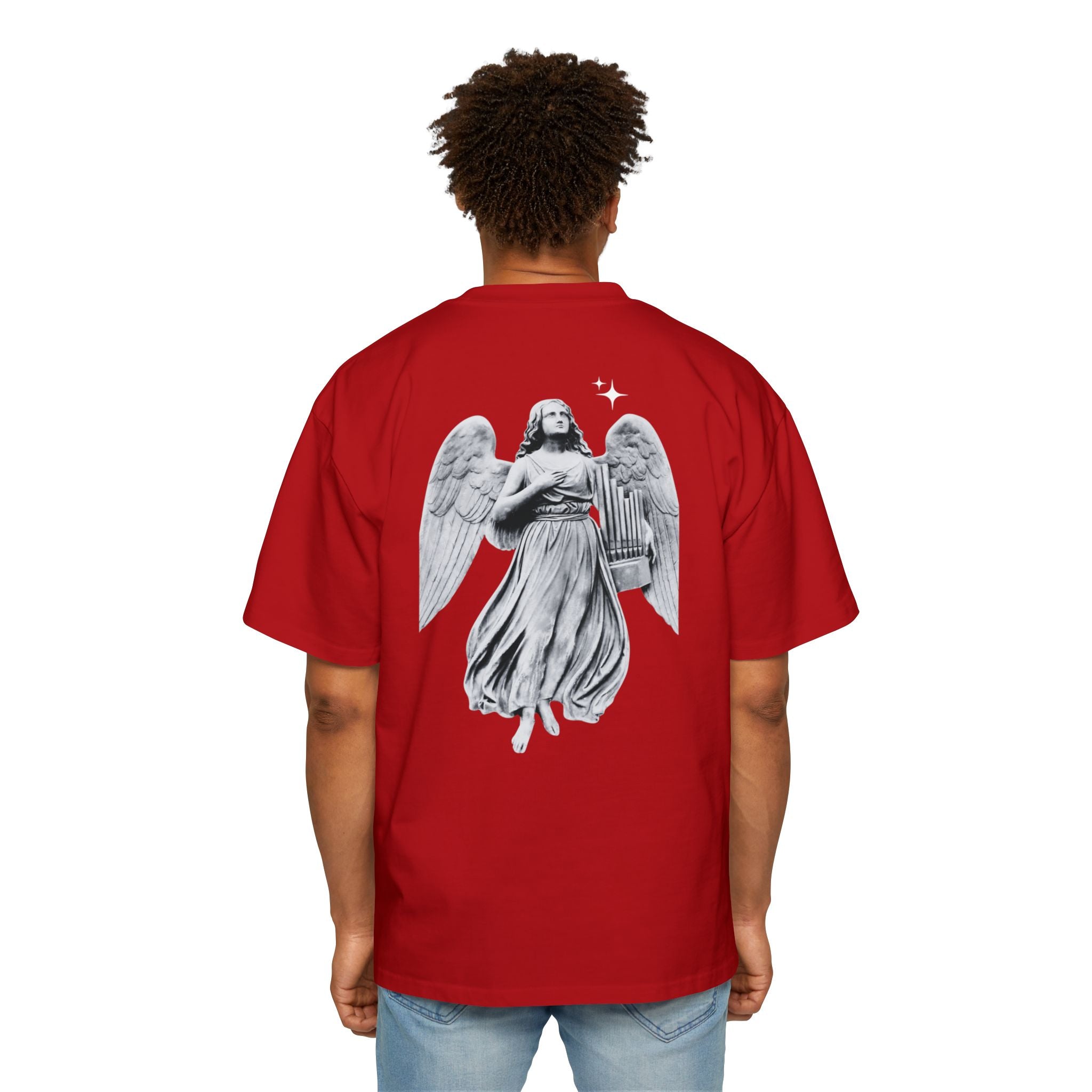 Black Tshirt - Rock Band Angel — Vintage 1990