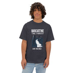 Nature tshirt. "Live the Wild" Nature T-Shirt