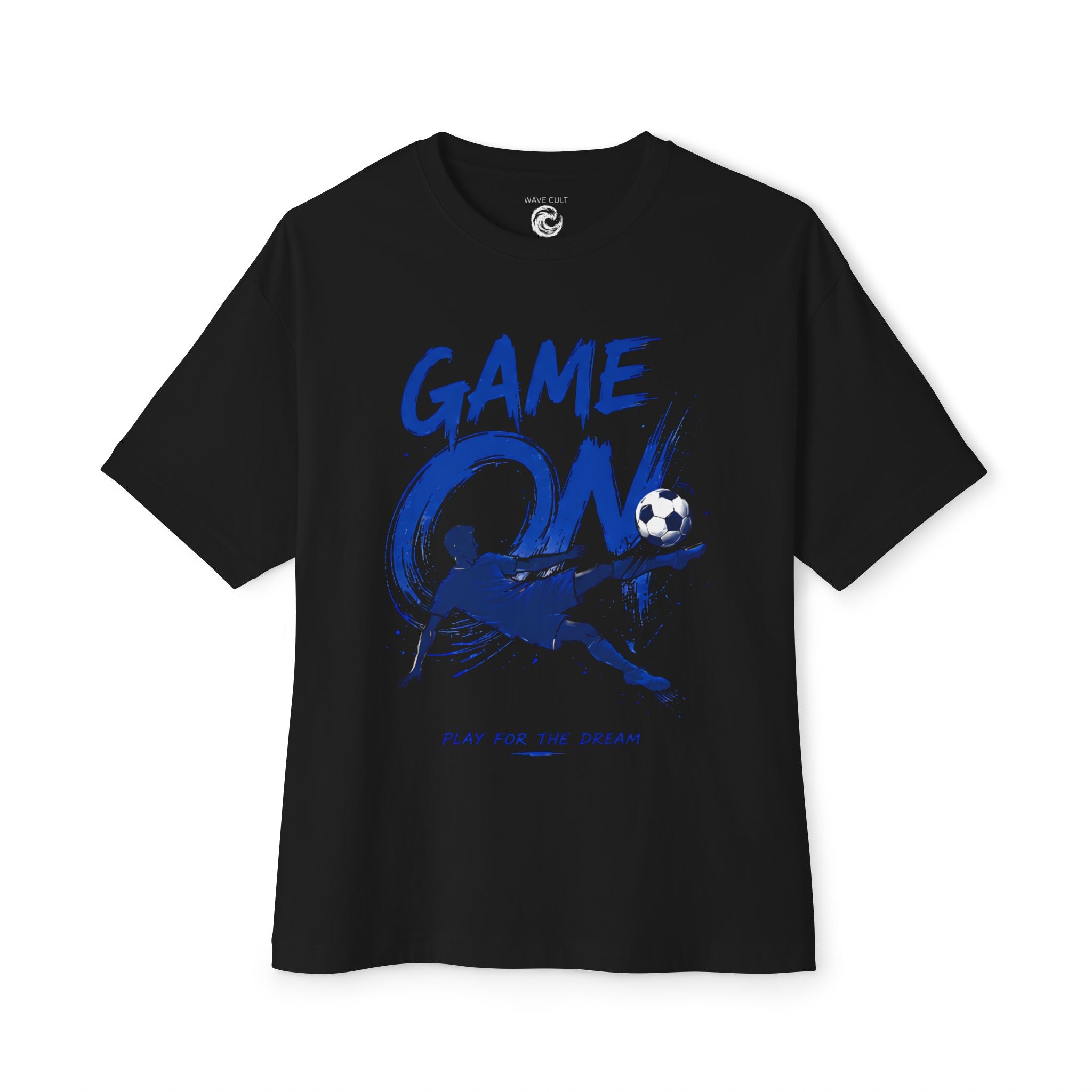 Oversized tShirt - Football 'Game On' – Play for the Dream.