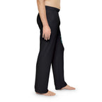 Men's Pajama Pants — Teal Dragon Smoke Graphic Lounge Pants