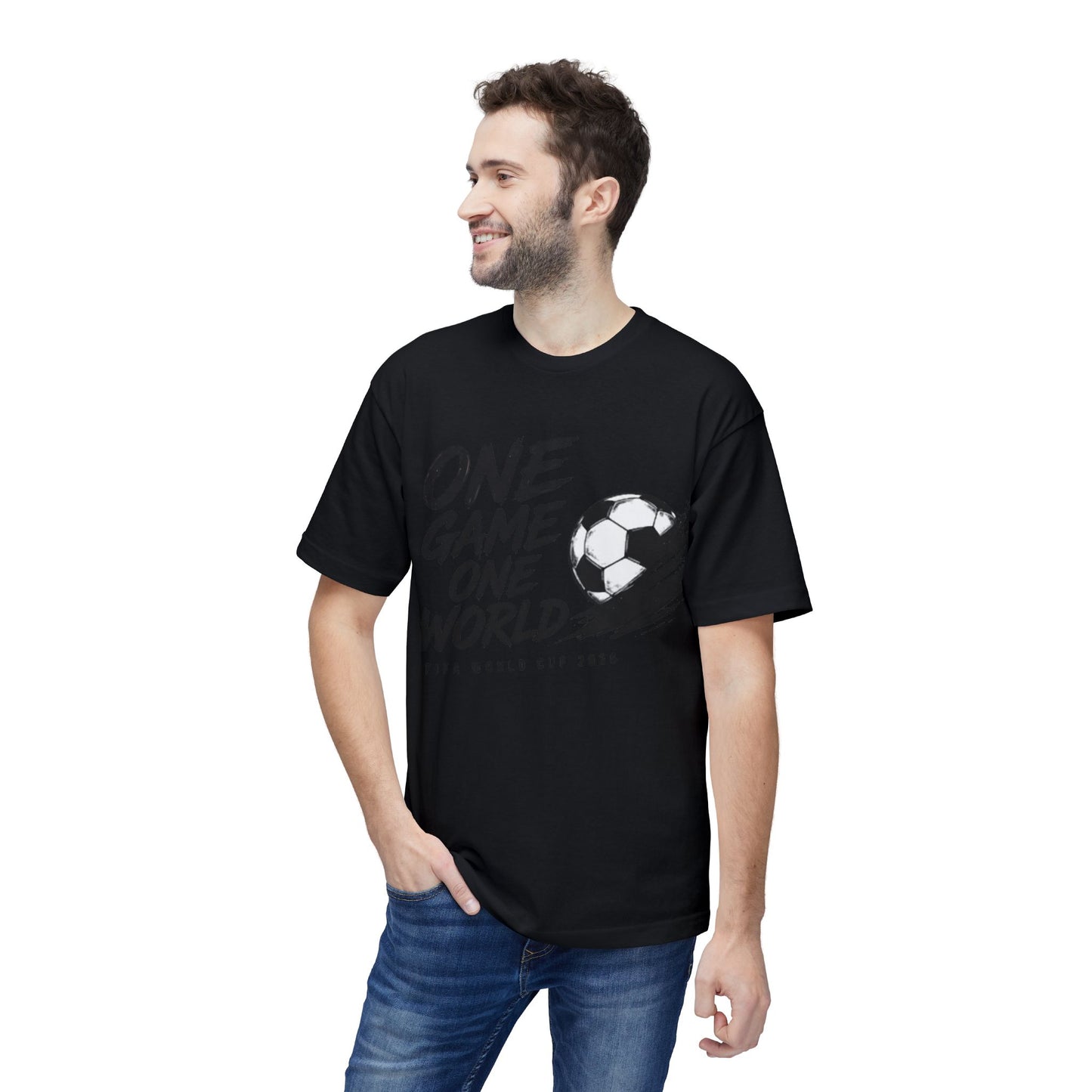 One World One Game Soccer T-Shirt — World Cup 2026 Football Tee