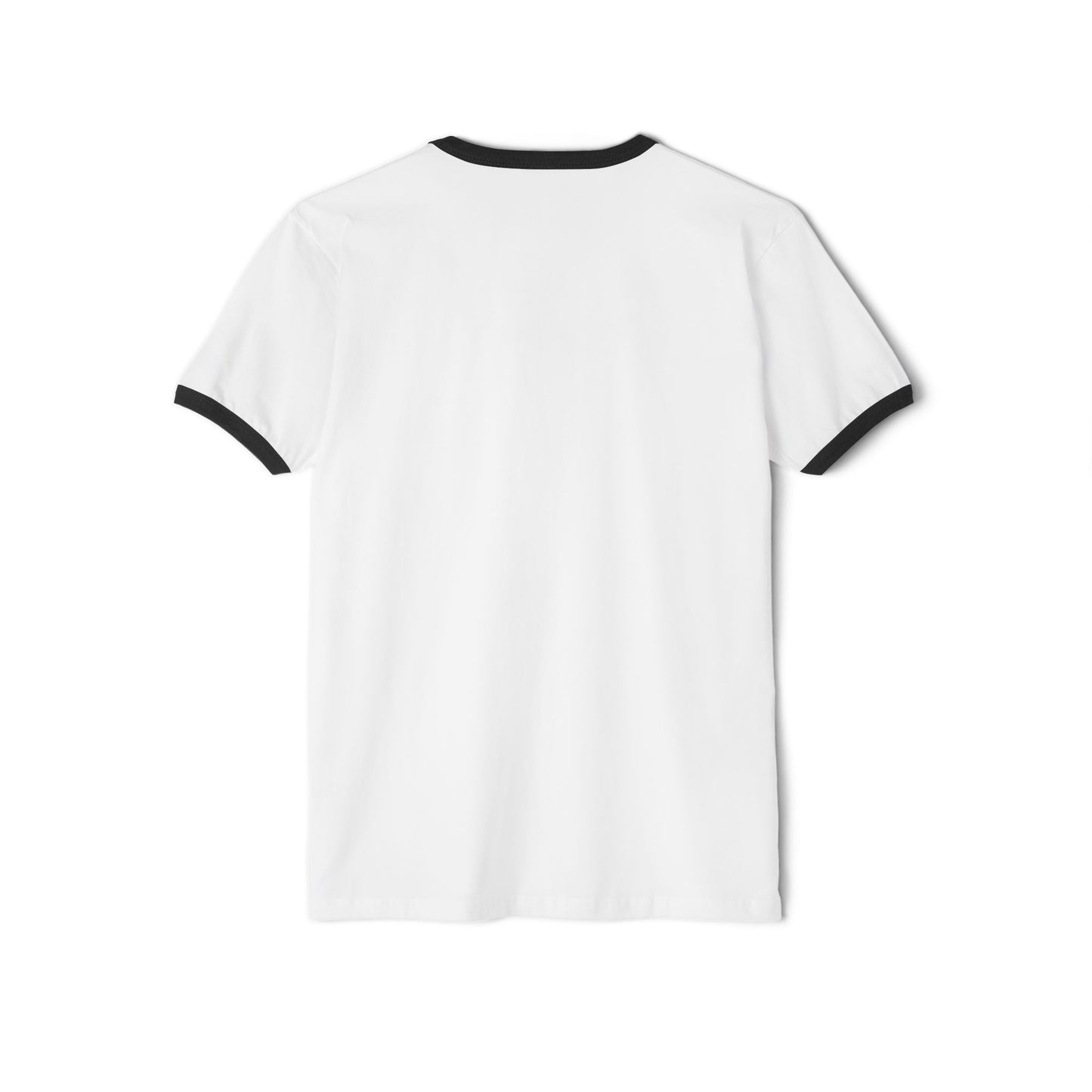 Death Skull Ringer Tee — Smoky Skull Graphic T-Shirt