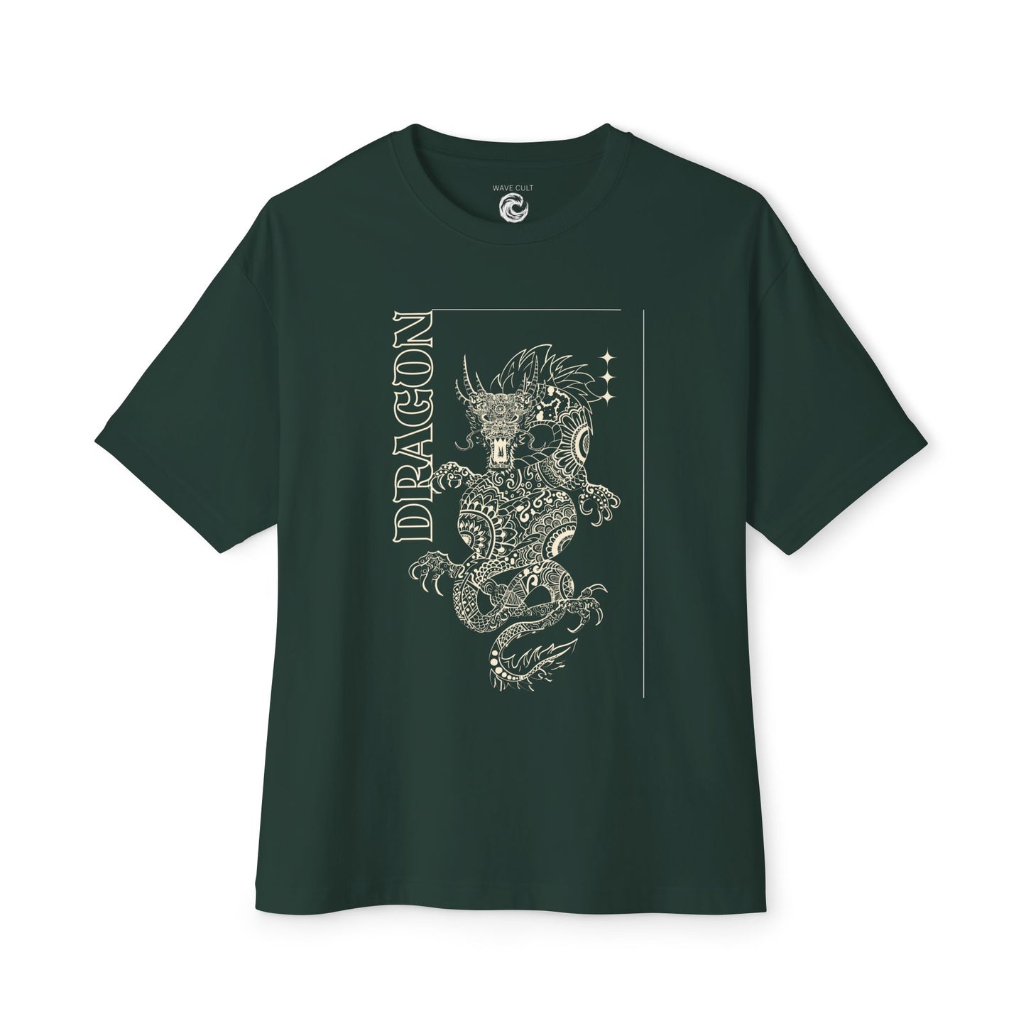 Dragon Graphic Tee — Vintage Japanese Dragon Design