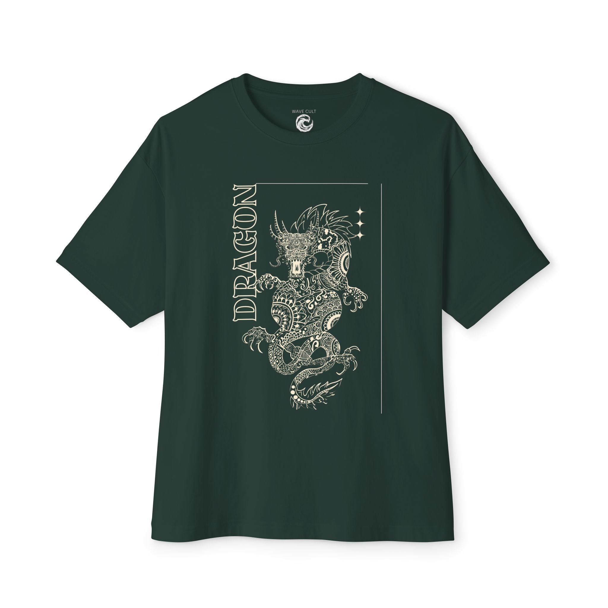 Dragon Graphic Tee — Vintage Japanese Dragon Design