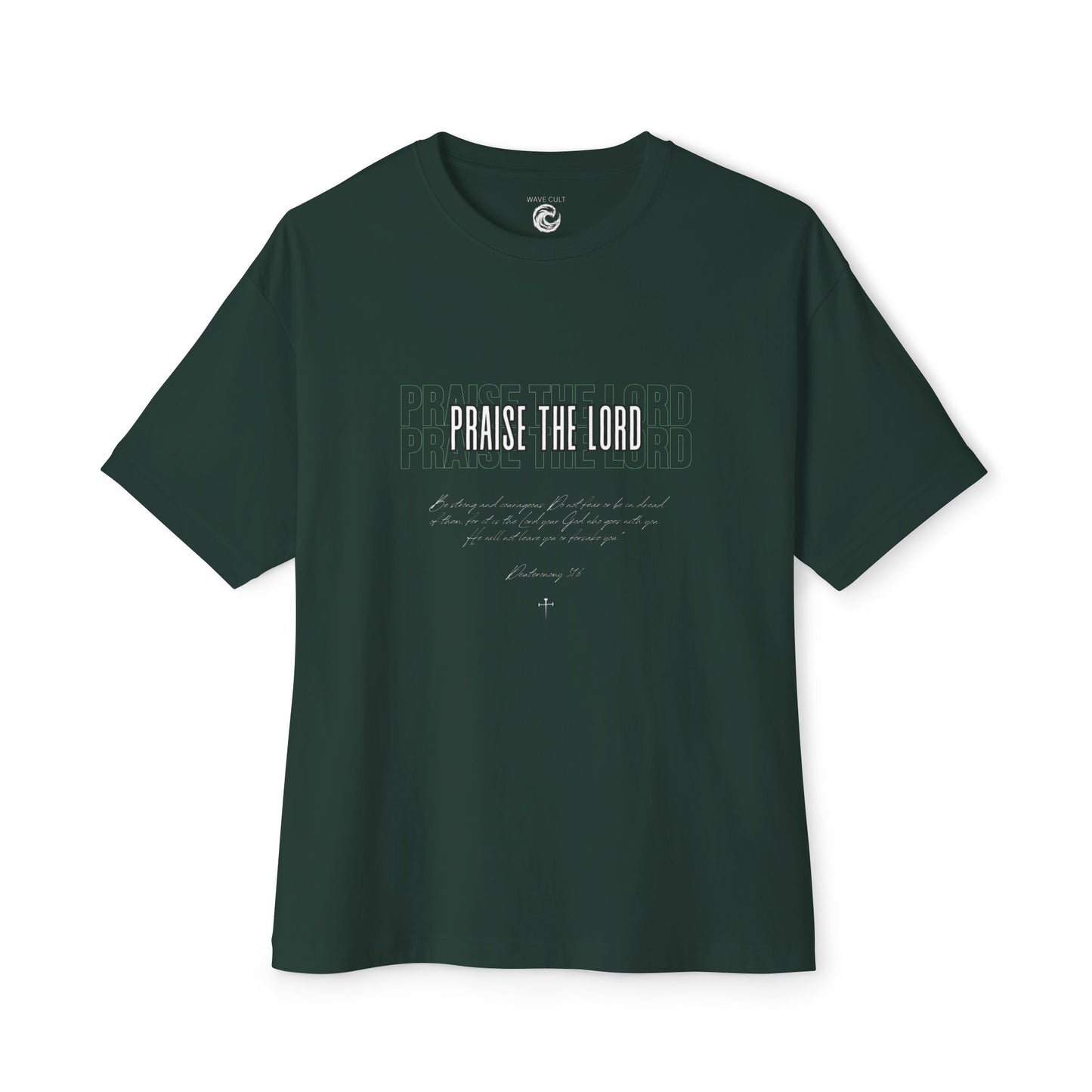 Praise The Lord Tee — Christian Oversized Boxy T-Shirt